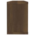 vidaXL Kockové police 2 ks hnedý dub 60x15x23 cm spracované drevo