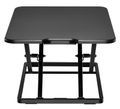 Neomounts NS-WS050BLACK / Workstation - sit-stand pracovné miesto (výška nastaviteľná: 4–40 cm) / Čierna Pracovná stanica, stoliek, prenosná, nosnosť 8 kg, výška 4,5–40,5 cm, oceľ, čierna