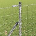 vidaXL Zemný fix pre vonkajší europlot 25 x 1,2 m Pozinkovaná oceľ