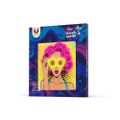 Neon ART LED POWER WOMAN yellow-purple FLA02 Forever Light