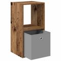 vidaXL Nočný stolík 2 ks Staré drevo 35 x 32 x 68,5 cm