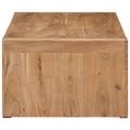 vidaXL Konferenčný stolík 110x55x35 cm akáciový masív