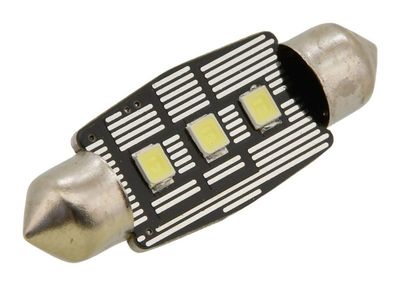 Žiarovka 3 LED SMD 12V suf.11X38 SV8.5 NEW-CAN-BUS biela 2ks