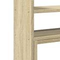 vidaXL Stolový organizér nastav. dub sonoma 40x17x41 cm kompozit.drevo
