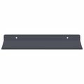 vidaXL Závesná polica 4 ks Antracit 30 x 18 x 2,5 cm Oceľ