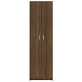 vidaXL Šatník do chodby hnedý dub 55x25x189 cm spracované drevo