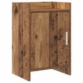 vidaXL Nočné stolíky Staré drevo 40 x 30 x 60 cm Kompozitné drevo