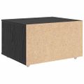 vidaXL Zásuvkový kabinet 55 x 45 x 31 cm Čierny dub