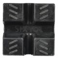 Gumová podložka na zdvihák automobilov SX JACK SUV 2,5 T, 62x62x44 mm SIXTOL