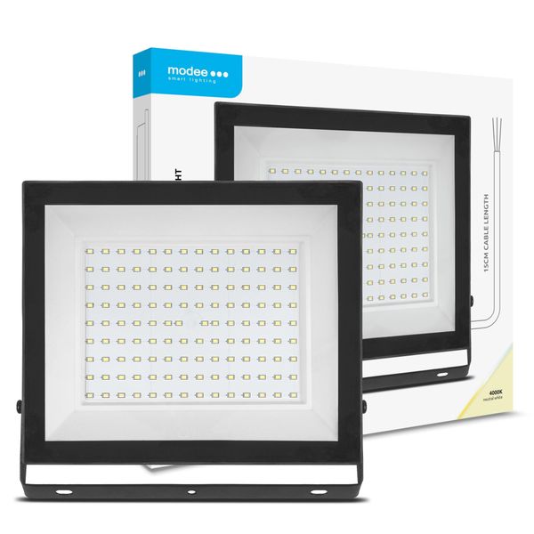 Modee LED Reflektor E-series Slim 100W 120° 8000lm neutrálna biela (ML-FLS4000K100WEN)