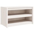 vidaXL Vonkajšia kuchynská skrinka MEPPEL biela 106x55x64 cm borovicový masív