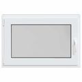 vidaXL Otočné a sklopné okno do suterénu RISOR 90 x 50 cm PVC a sklo