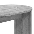 vidaXL Bočný stôl Sivá sonoma 50 x 39,5 x 55 cm Kompozitné drevo