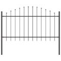 vidaXL Záhradný plot WOERDEN 5 ks 170 x 140 cm Sivá