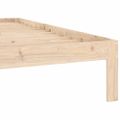vidaXL Posteľný rám borovicový masív 100x200 cm
