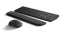 HP Bezdrátová klávesnice a myš 585C dual-mode černá Klávesnice + myš, bezdrátová, Bluetooth, USB dongle, 22 programovatelných kláves, operka dlane, 4000 DPI, AES 128, cerná