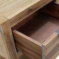 vidaXL Nočné stolíky so zásuvkami 2 ks 40x30x48 cm, akáciový masív