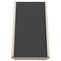 vidaXL Rampa pre psa šedá 70x35 cm jedľové masívne drevo