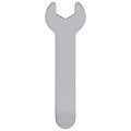 vidaXL Spanner 2027 ks Strieborná 10 mm Železo
