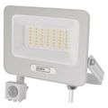 LED reflektor GLARO s pohybovým čidlom, 50 W, biely, IP54, 5000 lm, neutrálna biela