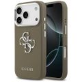 Puzdro Guess Grained Big 4G Classic Logo pre iPhone 17 Pro hnedé