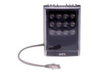 Infračervený iluminátor - montáž na strop, montáž na stĺpik, montáž na stenu - interiér, vonkajšie použitie - čierna - pre AXIS P1385-E, P1455-LE, P1455-LE-3, Q1656, Q1656-B, Q1715, V5938 50