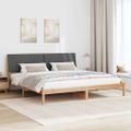 vidaXL Rám postele Hnedá 200 x 200 cm Masívne borovicové drevo