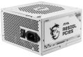 MSI zdroj MAG A850GL PCIE5 WHITE/ 850W/ ATX3.1/ akt. PFC/ 7 let celk. záruka/ 120mm fan/ modulární kabeláž/ 80PLUS Gold Zdroj, ATX 3.0, 850W, aktivní PFC, 120mm ventilátor, odpojitelné kabely, 80PLUS Gold, bílý