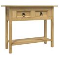 vidaXL Konzolový stolík Mexická borovica Corona Range 93x34,5x73 cm
