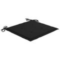 vidaXL 3-dielna skladacia vonkajšia jedálenská súprava+podložky, tík