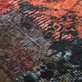 vidaXL Prateľný koberec patchwork 160x230 cm viacfarebný