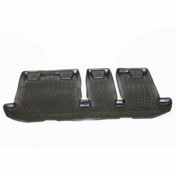 Gumové koberce Nissan Pathfinder IV (R52) (tretia rad sedadiel) (12-) (3D) SIXTOL