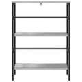 vidaXL Regál na knihy 2 úrovní 60 x 29,5 x 81 cm Kompozitné drevo