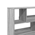 vidaXL Deliaca stena sivá sonoma 100x33x94,5 cm kompozitné drevo