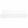 vidaXL Spací vankúš 50 x 30 x 10,5 cm Stredný Pamäťová pena Biela