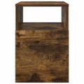 vidaXL Koncový stôl Dymová dub 30,5 x 30 x 45 cm Kompozitné drevo
