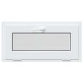 vidaXL Podkrovné okno RISOR 80 x 40 cm PVC a sklo