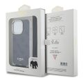 Puzdro Guess pre iPhone 15 Pro 6,1" GUHCP15LHC4SEK čierna HC CROSSBODY CORD 4G PRINT