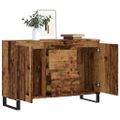 vidaXL Komoda staré drevo 101,5x35x70 cm kompozitné drevo
