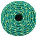 vidaXL Lodné lano zelené 14 mm 25 m polypropylén