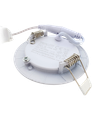 LED panel TRIXLINE TR 123 3W, kruhový vstavaný 2700K