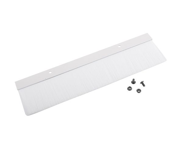 19'' Panel s kefáčovým vstupom pro káble šedý lanberg AK-1102-S