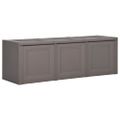 vidaXL Box na vankúše sivý 125x40x42 cm 130 L