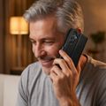 Smart Luxe leather case for Honor 600 Lite black