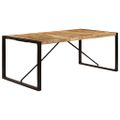 vidaXL Jedálenský stôl z mangovníkového dreva 200x100x75 cm