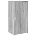 vidaXL Recepčný stôl sivý dub sonoma 155x50x103,5 cm kompozitné drevo