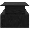 vidaXL Konferenčný stolík Čierny dub 90 x 55 x 42,5 cm