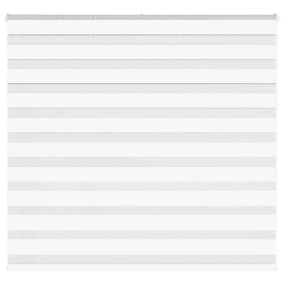 vidaXL Zebra roleta biela 165x100 cm šírka látky 160,9cm polyester