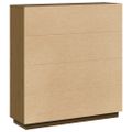 vidaXL Vysoká skrinka medovo-hnedá 110,5x35x117 cm masívna borovica
