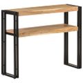 vidaXL Konzolový stolík 90x30x75 cm akáciový masív